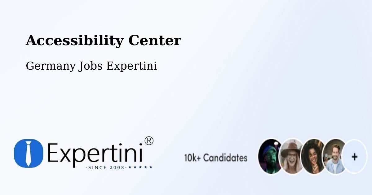 Accessibility Statement – Künzing - Germany Jobs Expertini