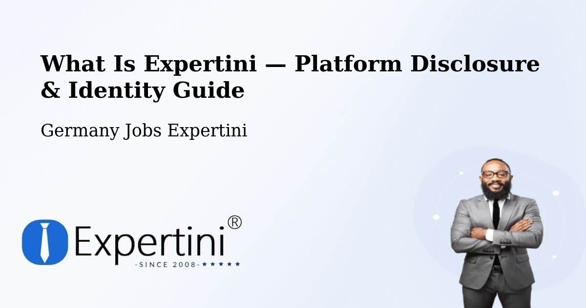 What Is Expertini — Platform Disclosure & Identity Guide – Künzing